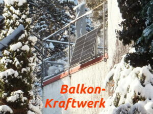 Balkonkraftwerk