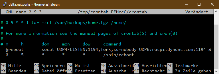 Crontab