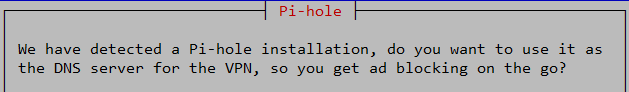 Pi-Hole deected