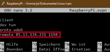 Remote IPv4
